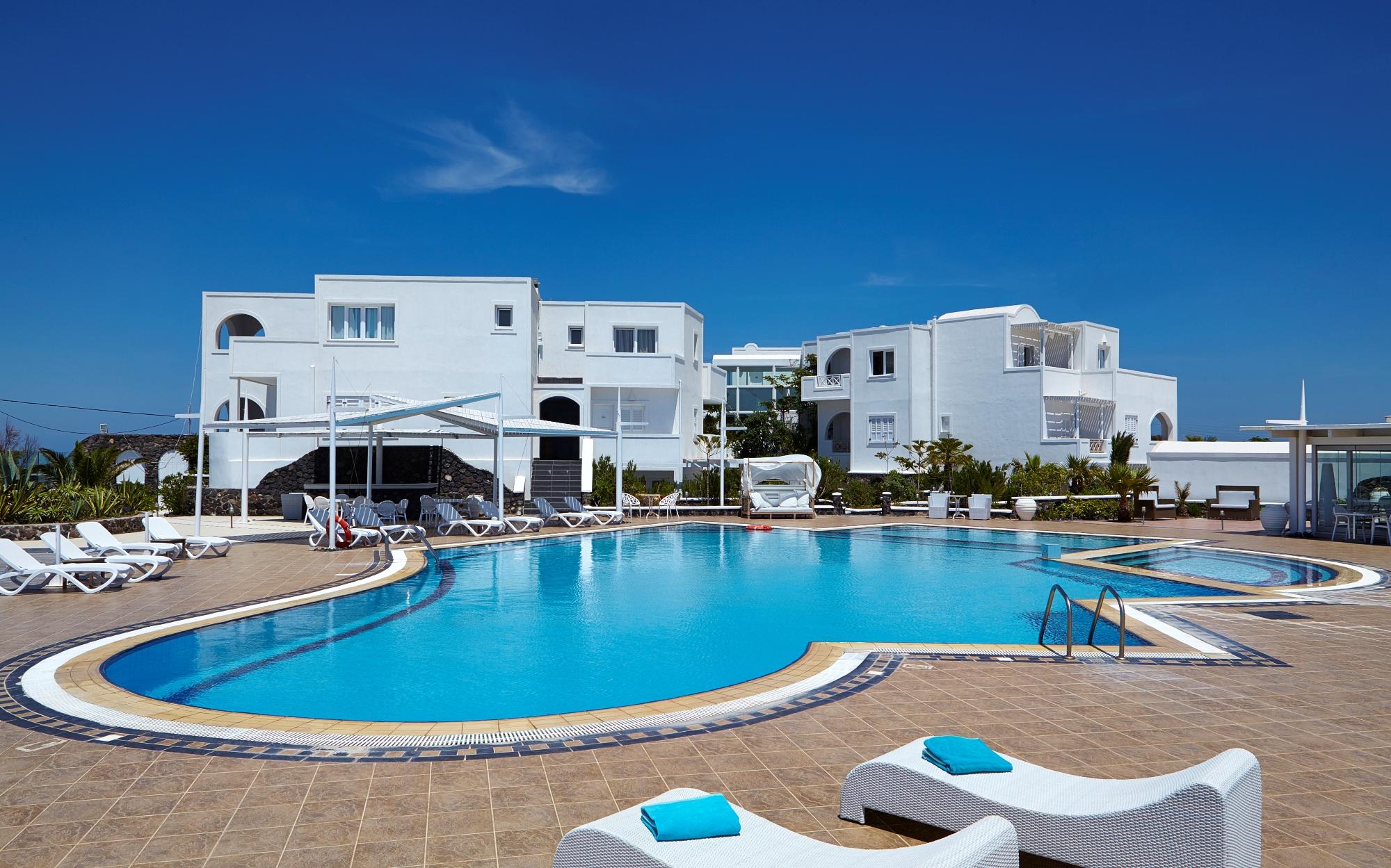 Orizontes Hotel Santorini Pýrgos Exterior foto