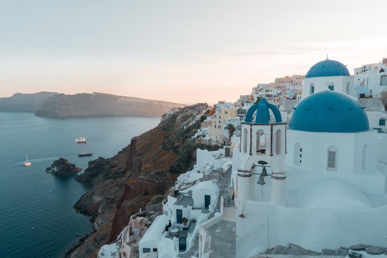Orizontes Hotel Santorini Pýrgos Exterior foto